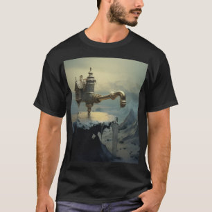 mystical sureal water-poor-over t-shirt