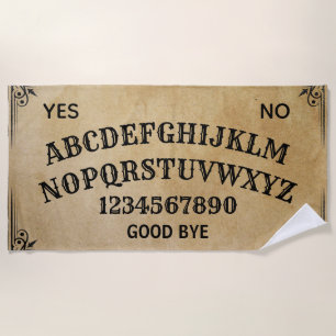 Mystical Talking Spirit Board Beach Towel