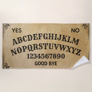 Mystical Talking Spirit Board Beach Towel