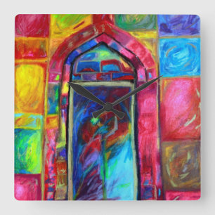 Mystical Temple Dancer Designer Clocks - Gifts