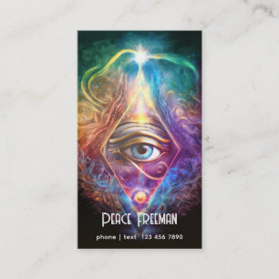 Mystical Third Eye, Spiritual Business Card