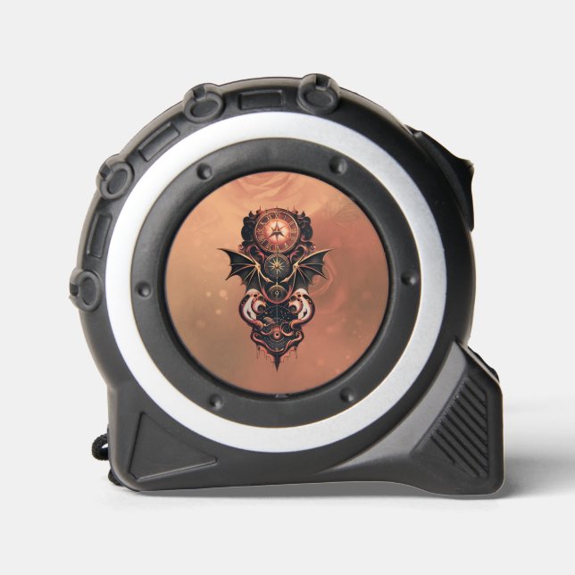 Mystical time travel with wings, steampunk watch.  1 (Front)