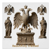Mystical Totem of the Sacred Double-Headed Eagle R