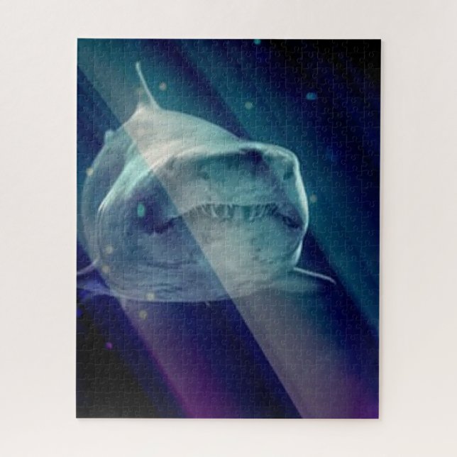 Mystical Underwater Shark Jigsaw Puzzle (Vertical)