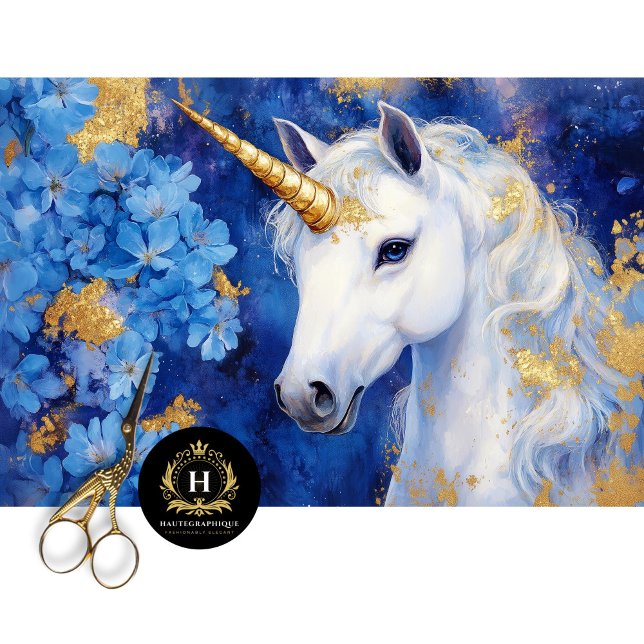 Mystical Unicorn Decoupage Tissue Paper (Creator Uploaded)