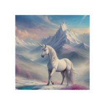 Mystical Unicorn in a Magical Fantasy Realm