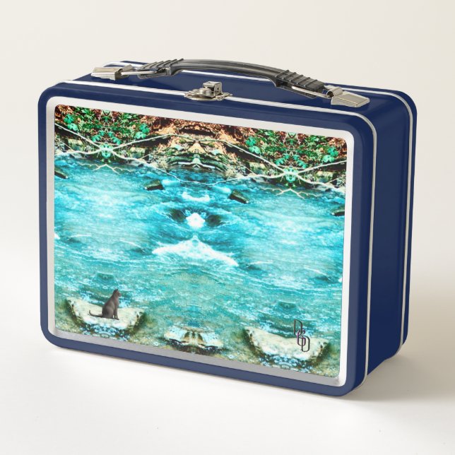 Mystical Waters Metal Lunch Box (Front)