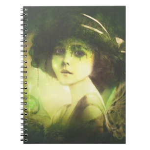 Mystical Willow Tree Fairy Fantasy Art Notebook