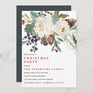Mystical Winter    CHRISTMAS Party Invitation