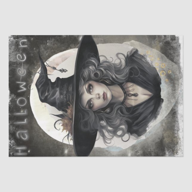 Mystical Witch Tissue Paper (Front)