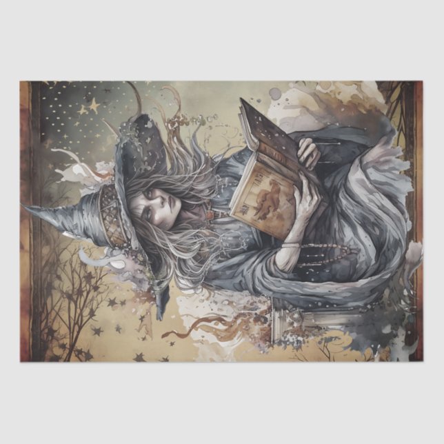 Mystical Witch Tissue Paper (Front)