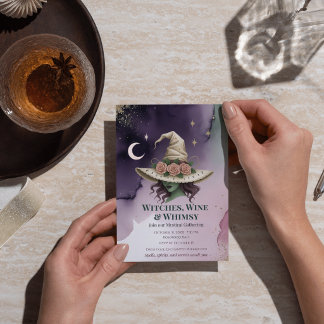 Mystical Witches Gathering Invite