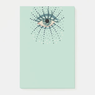 Mystical Witchy Blue Eye Post-it Notes