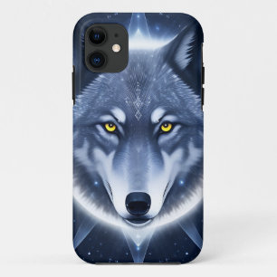 Mystical Wolf Portrait Art Case-Mate iPhone Case