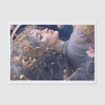 Mystical Woman Decoupage Tissue Paper 