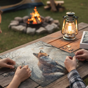 Mystical Woodland Fox Jigsaw Puzzle