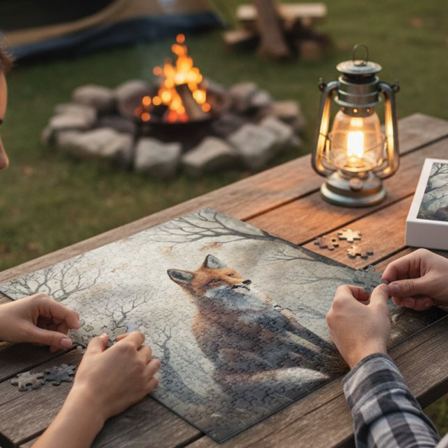 Mystical Woodland Fox Jigsaw Puzzle (Creator Uploaded)
