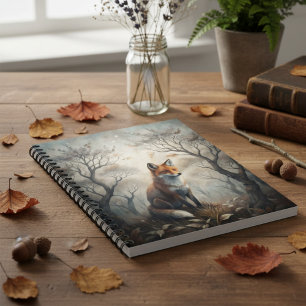 Mystical Woodland Fox Notebook