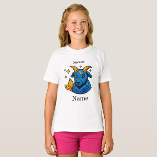 Mystical Zodiac Capricorn Sea Goat Astrology T-Shirt