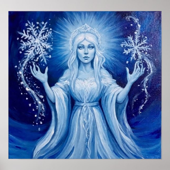 MysticSnowQueen Poster (Front)