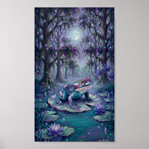 MysticSwampFrog Poster