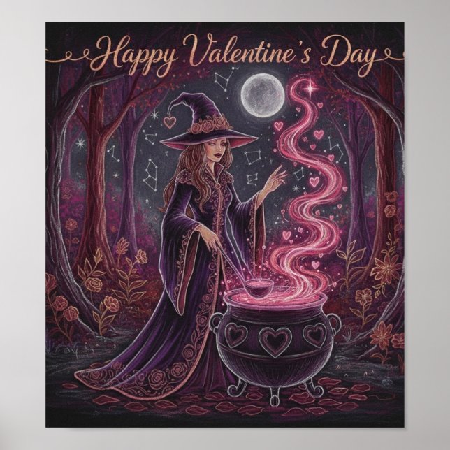 MysticValentineWitch Poster (Front)