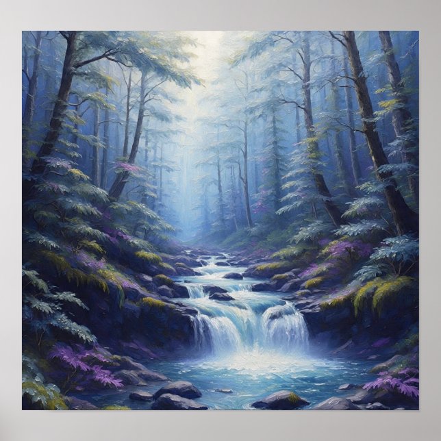 MysticWaterFall  Poster (Front)