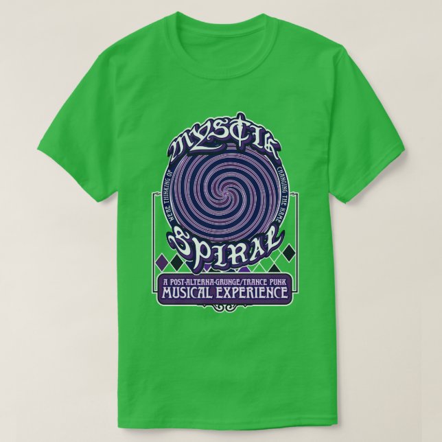 Mystik Spiral T-Shirt (Design Front)