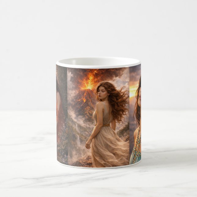 Mystik Woman Mug (3-sided design)  (Center)