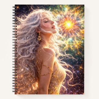 Mystik Woman Notizblock – Dein Raum für Gedanken Notebook