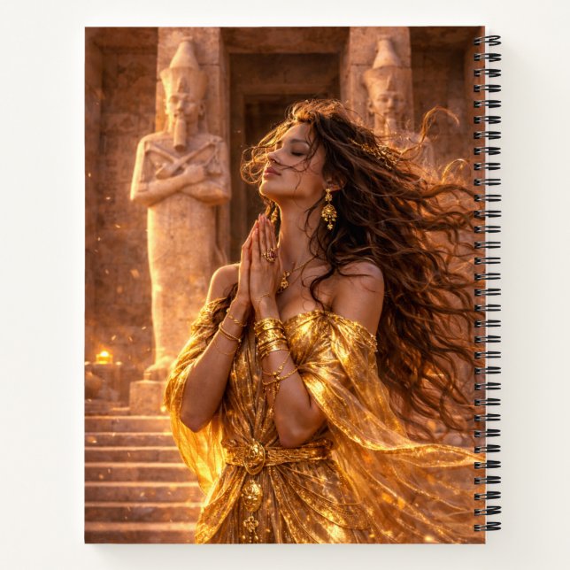 Mystik Woman Notizblock – Dein Raum für Gedanken Notebook (Back)