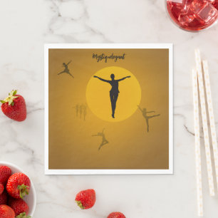 Mystique Elegant Dance Napkin