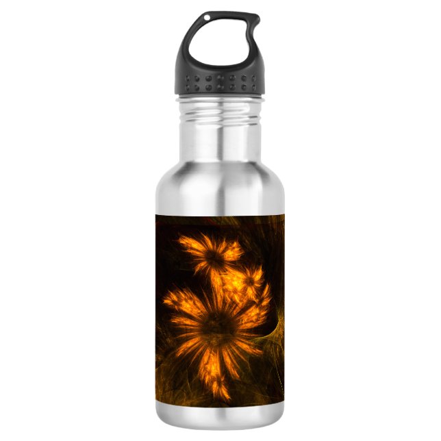 Mystique Garden Abstract Art Bottle (Front)