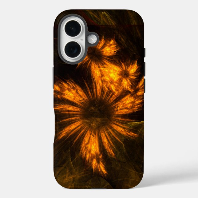 Mystique Garden Abstract Art Case-Mate iPhone Case (Back)