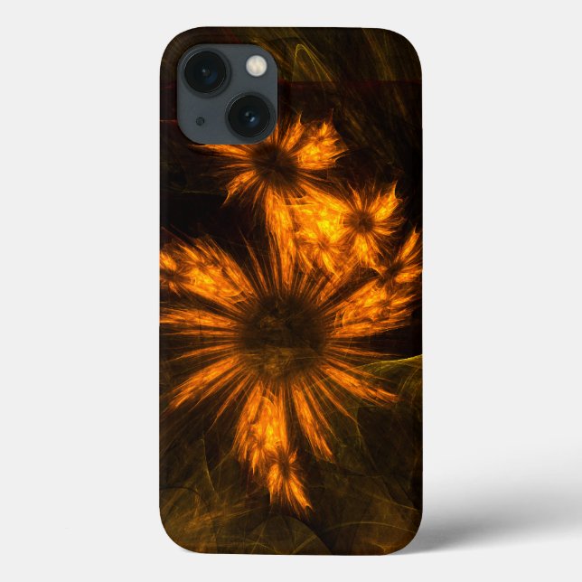 Mystique Garden Abstract Art Case-Mate iPhone Case (Back)