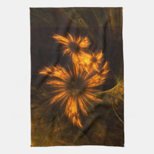 Mystique Garden Abstract Art Kitchen Towel