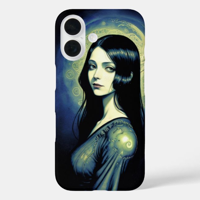 Mystique in Shadow #191: Light in the Darkness Case-Mate iPhone Case (Back)