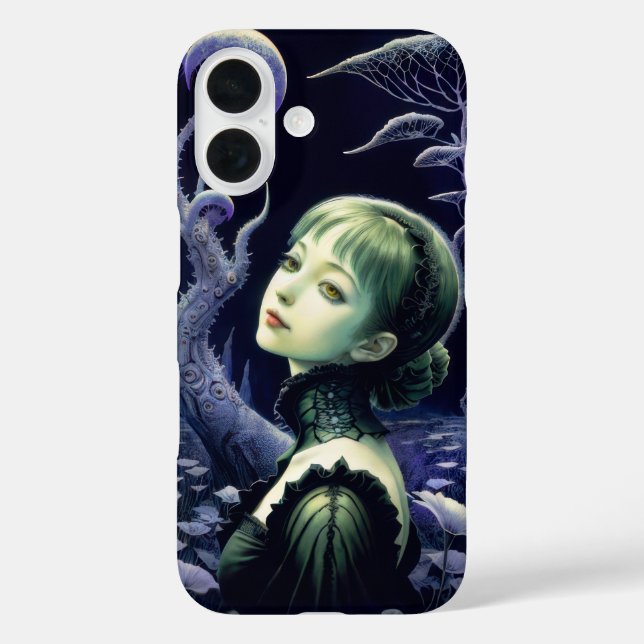 Mystique in Shadow #196: Bathed in Moonlight Case-Mate iPhone Case (Back)