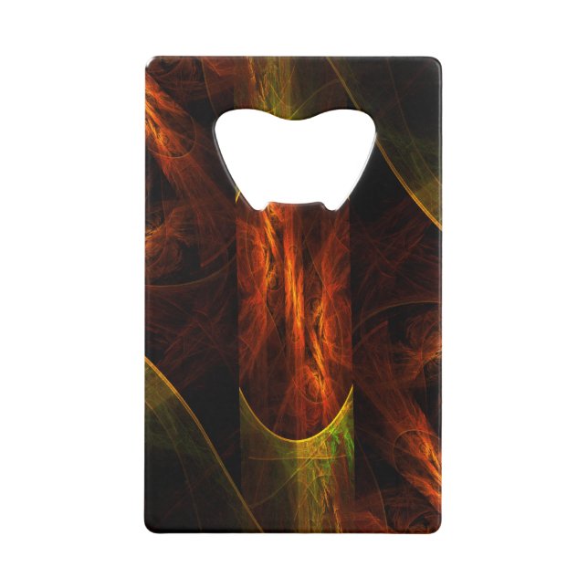 Mystique Jungle Abstract Art (Front)