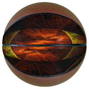 Mystique Jungle Abstract Art Basketball