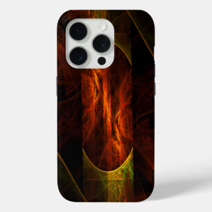 Mystique Jungle Abstract Art iPhone 15 Pro Case