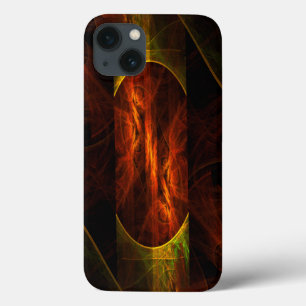 Mystique Jungle Abstract Art iPhone 13 Case