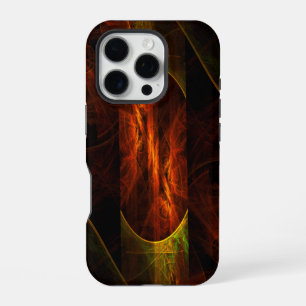 Mystique Jungle Abstract Art iPhone 16 Pro Case
