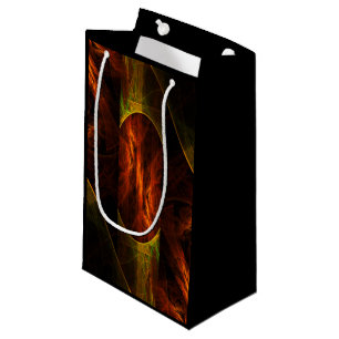 Mystique Jungle Abstract Art Small Gift Bag