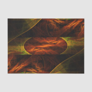 Mystique Jungle Abstract Art Tissue Paper