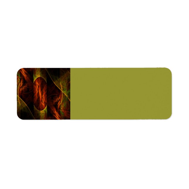 Mystique Jungle Modern Abstract Fractal Art (Front)