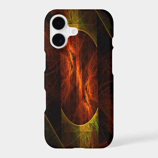 Mystique Jungle Modern Abstract Fractal Art (Back)