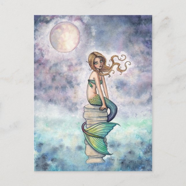Mysty Mermaid Postcard (Front)
