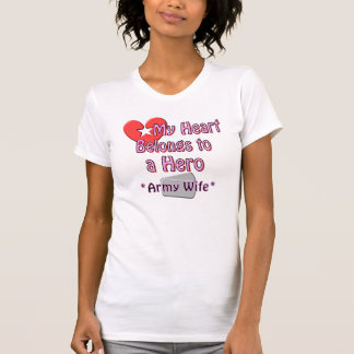 Myt heart belongs to a hero T-Shirt