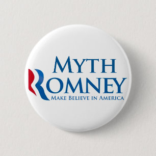 Myth Romney 6 Cm Round Badge